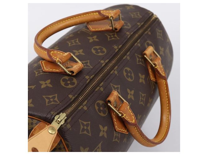 LOUIS VUITTON Monogram Speedy 30 Hand Bag M41526 LV Auth 203121 Monogramma - vista 6