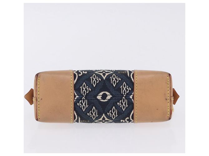 LOUIS VUITTON SINCE1854 Pochette Cosmetic PM Canvas Blue M80307 LV Auth 203086A - vista 6