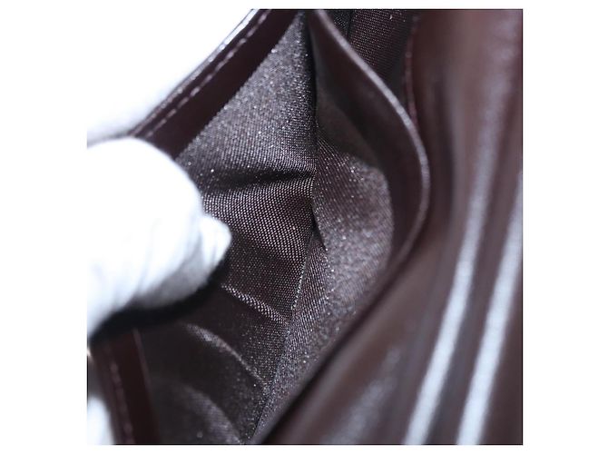 FENDI Zucca Canvas Langbeutel Schwarz Braun Auth 203453V - Ansicht 21