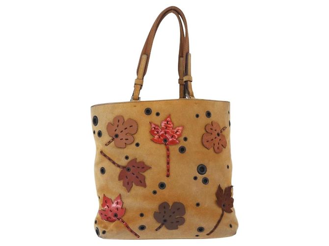 FENDI Handtasche aus beigem Wildleder authentisch 202880 - Ansicht 13