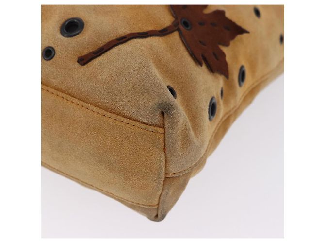 FENDI Handtasche aus beigem Wildleder authentisch 202880 - Ansicht 15