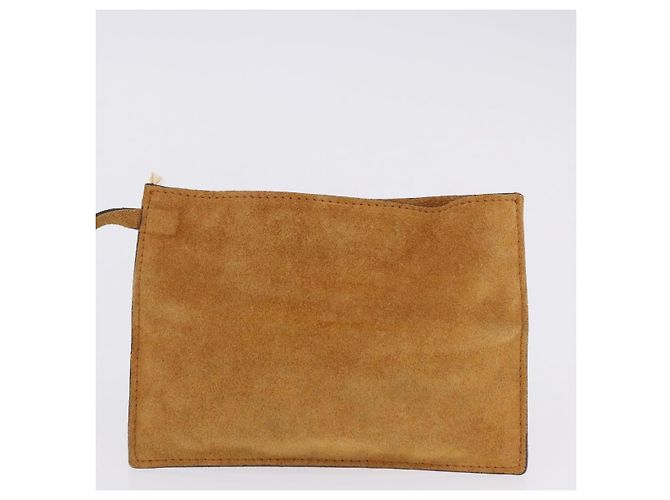 FENDI Handtasche aus beigem Wildleder authentisch 202880 - Ansicht 23
