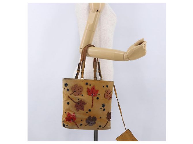 FENDI Handtasche aus beigem Wildleder authentisch 202880 - Ansicht 26