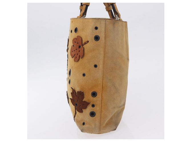 FENDI Handtasche aus beigem Wildleder authentisch 202880 - Ansicht 4