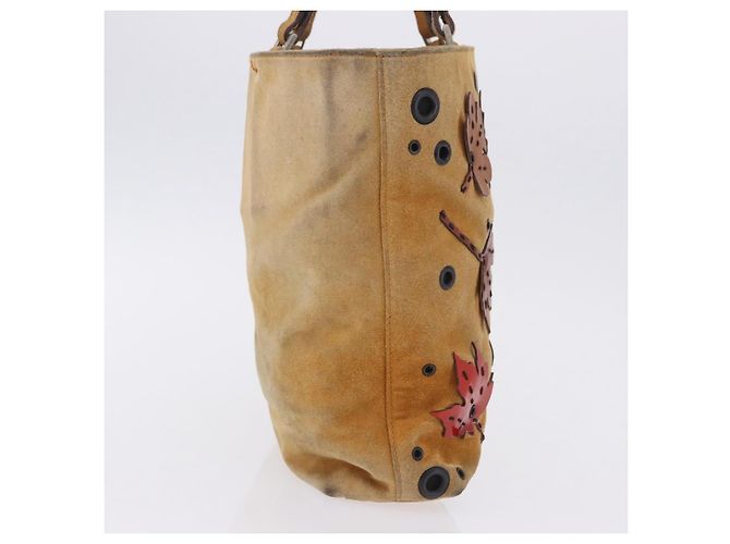 FENDI Handtasche aus beigem Wildleder authentisch 202880 - Ansicht 5