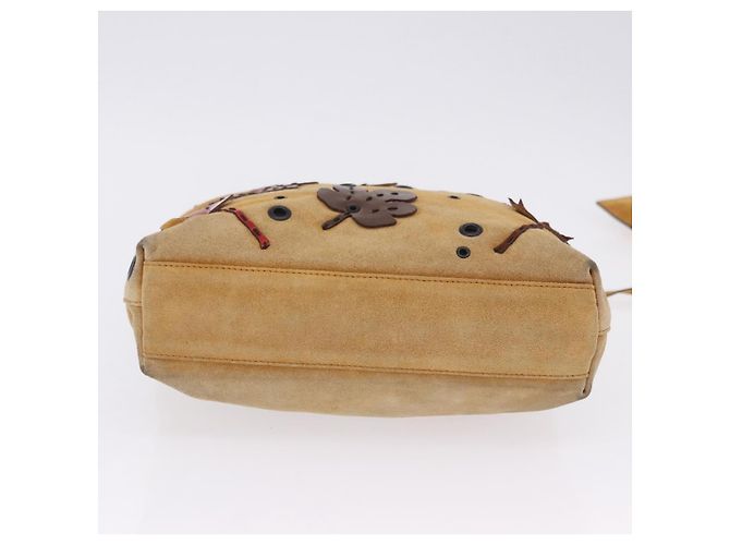 FENDI Handtasche aus beigem Wildleder authentisch 202880 - Ansicht 6