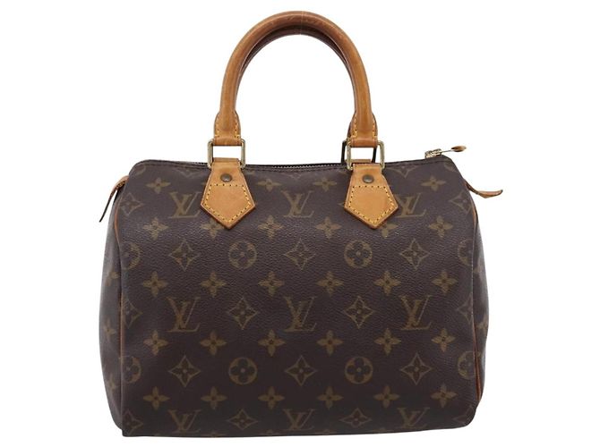 LOUIS VUITTON Monogram Speedy 25 Hand Bag M41528 LV Auth 201331 Monogramma - vista 13