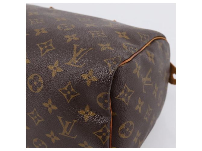 LOUIS VUITTON Monogram Speedy 25 Hand Bag M41528 LV Auth 201331 Monogramma - vista 14