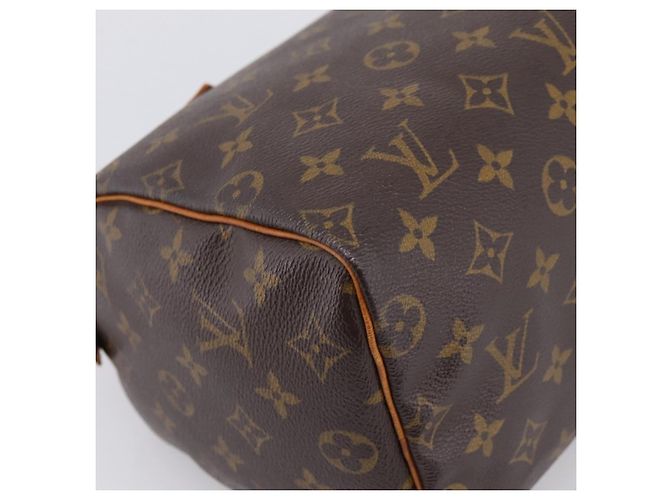 LOUIS VUITTON Monogram Speedy 25 Hand Bag M41528 LV Auth 201331 Monogramma - vista 15