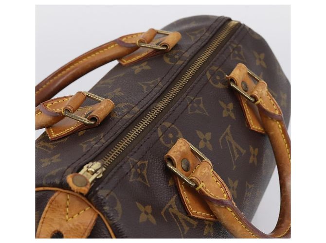 LOUIS VUITTON Monogram Speedy 25 Hand Bag M41528 LV Auth 201331 Monogramma - vista 6