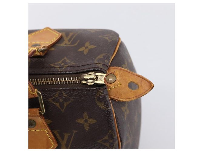 LOUIS VUITTON Monogram Speedy 25 Hand Bag M41528 LV Auth 201331 Monogramma - vista 9