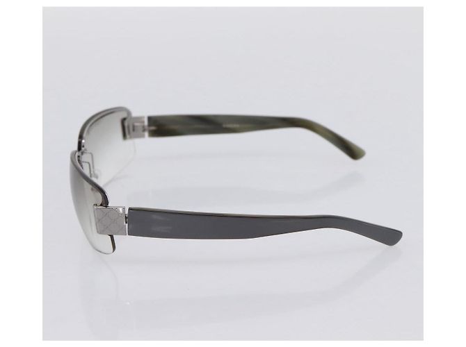 Gafas de sol sin montura GUCCI plástico Gray Auth BA15681 Castaño - vista 6