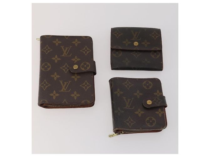 LOUIS VUITTON PRADA Monogram Geldbörse Nylon 6 Set Schwarz LV Auth gh2230 Monogramm - Ansicht 11