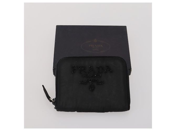 LOUIS VUITTON PRADA Monogram Geldbörse Nylon 6 Set Schwarz LV Auth gh2230 Monogramm - Ansicht 6