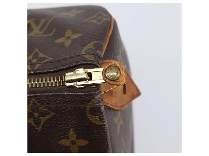 LOUIS VUITTON Monogram Speedy 25 Hand Bag M41528 LV Auth 200564 Monogramma - vista 10