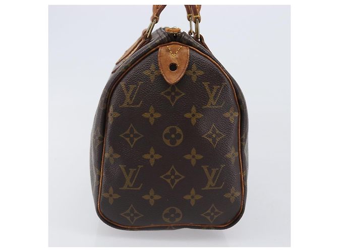 LOUIS VUITTON Monogram Speedy 25 Hand Bag M41528 LV Auth 200564 Monogramma - vista 3