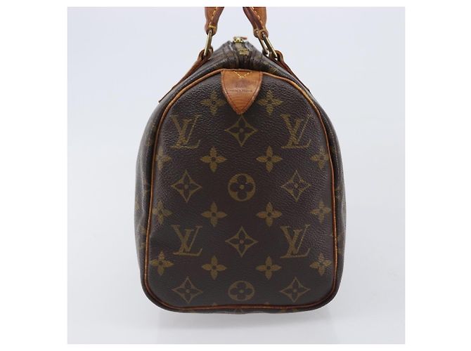 LOUIS VUITTON Monogram Speedy 25 Hand Bag M41528 LV Auth 200564 Monogramma - vista 4