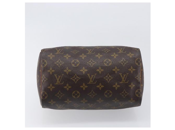 LOUIS VUITTON Monogram Speedy 25 Hand Bag M41528 LV Auth 200564 Monogramma - vista 5