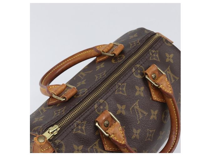 LOUIS VUITTON Monogram Speedy 25 Hand Bag M41528 LV Auth 200564 Monogramma - vista 6