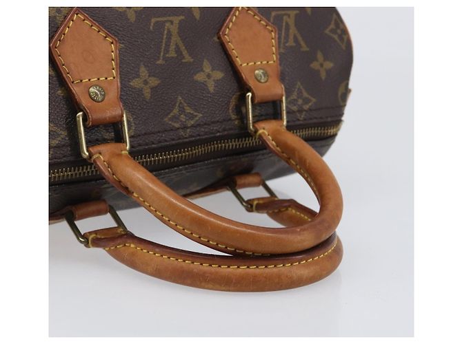 LOUIS VUITTON Monogram Speedy 25 Hand Bag M41528 LV Auth 200564 Monogramma - vista 7
