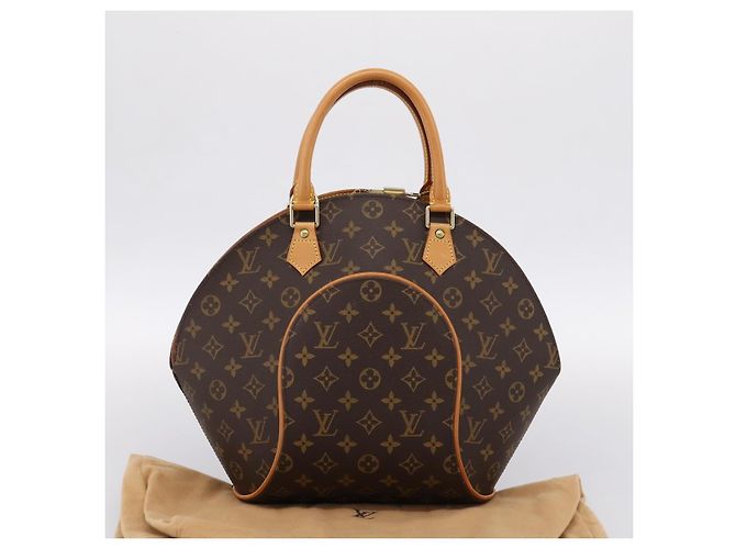 Bolso de mano LOUIS VUITTON Monogram Ellipse MM M51126 LV Auth 203479V Monograma - vista 12