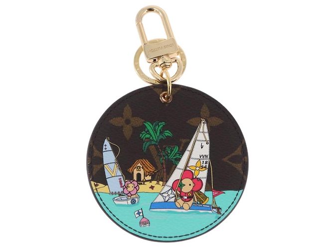 LOUIS VUITTON Monogram Vivienne Porte Cre Illustre Charm M82634 LV Auth 203664M Monogramma - vista 2