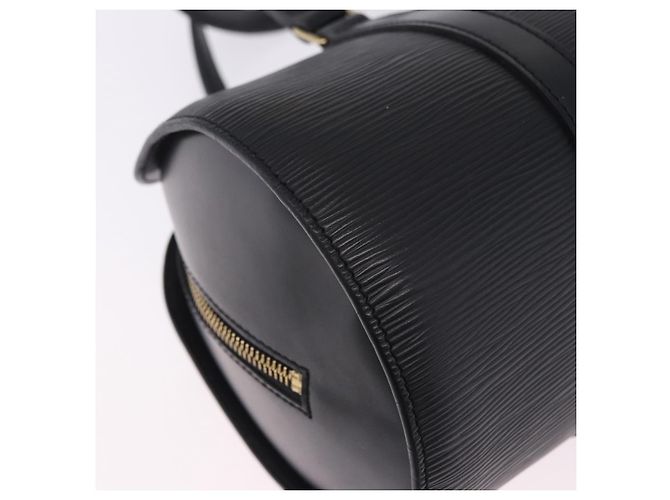 Borsa a mano LOUIS VUITTON Epi Soufflot Nera M52222 LV Auth 202944V Nero - vista 15