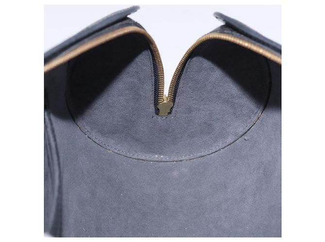 Borsa a mano LOUIS VUITTON Epi Soufflot Nera M52222 LV Auth 202944V Nero - vista 18