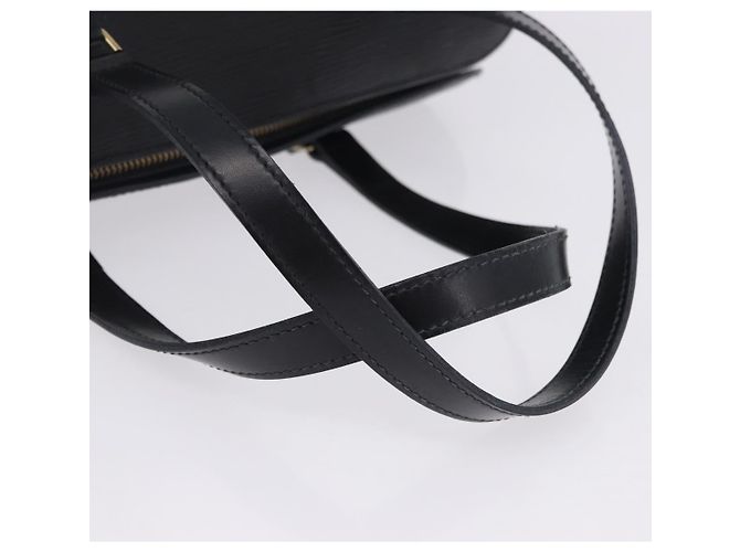 Borsa a mano LOUIS VUITTON Epi Soufflot Nera M52222 LV Auth 202944V Nero - vista 7