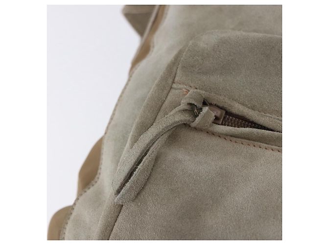 PRADA Schultertasche aus Wildleder Beige Auth bs36960 - Ansicht 17