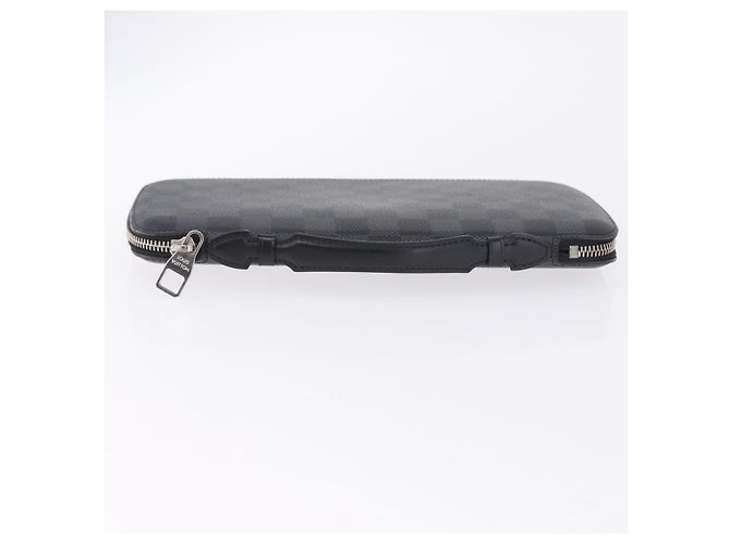 LOUIS VUITTON Damier Grafitte Organizer Atoll Travel Case N48255 LV Auth 202615A Damier ebene - vista 4
