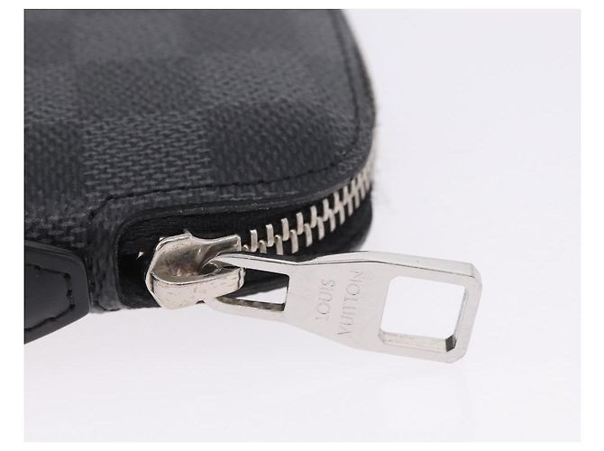 LOUIS VUITTON Damier Grafitte Organizer Atoll Travel Case N48255 LV Auth 202615A Damier ebene - vista 8