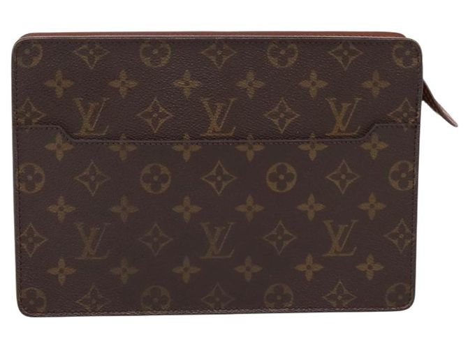 LOUIS VUITTON Monogram Pochette Homme Clutch Bag M51795 LV Auth 201275 Monogramma - vista 13
