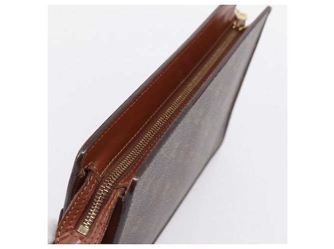 LOUIS VUITTON Monogram Pochette Homme Clutch Bag M51795 LV Auth 201275 Monogramma - vista 5