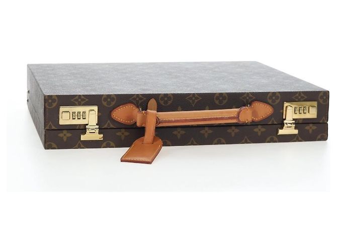 LOUIS VUITTON Monogram Crusher Business Bag M53122 LV Auth 197534V Monogramma - vista 6