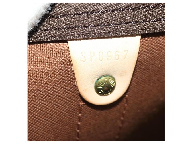 LOUIS VUITTON Monogram Keepall 55 Boston Bag M41424 LV Auth 198998V Monogramma - vista 12