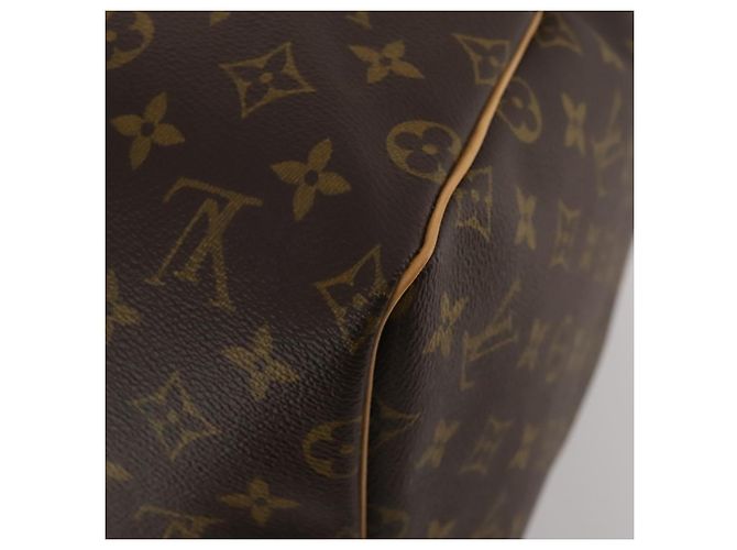 LOUIS VUITTON Monogram Keepall 55 Boston Bag M41424 LV Auth 198998V Monogramma - vista 16