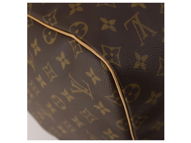 LOUIS VUITTON Monogram Keepall 55 Boston Bag M41424 LV Auth 198998V Monogramma - vista 17