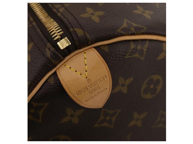 LOUIS VUITTON Monogram Keepall 55 Boston Bag M41424 LV Auth 198998V Monogramma - vista 18