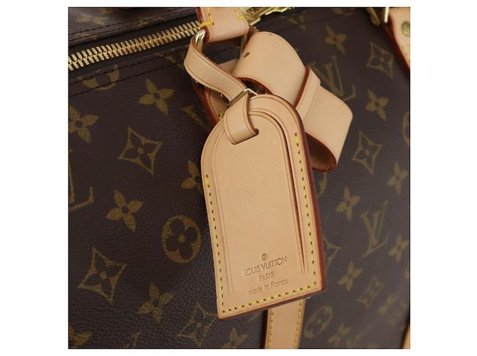 LOUIS VUITTON Monogram Keepall 55 Boston Bag M41424 LV Auth 198998V Monogramma - vista 19