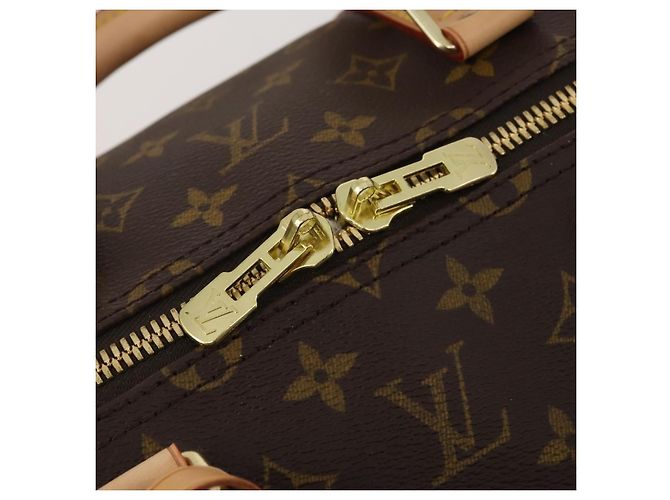 LOUIS VUITTON Monogram Keepall 55 Boston Bag M41424 LV Auth 198998V Monogramma - vista 20