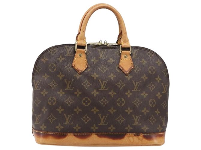 Borsa a mano LOUIS VUITTON Monogram Alma PM M53151 LV Auth BA15699 Monogramma - vista 13