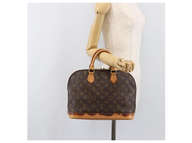 Borsa a mano LOUIS VUITTON Monogram Alma PM M53151 LV Auth BA15699 Monogramma - vista 23
