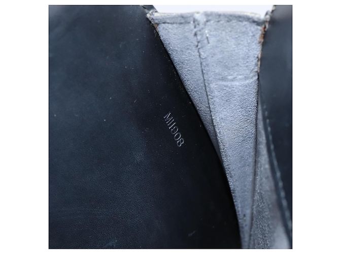 Borsa a mano LOUIS VUITTON Epi Pont Neuf Black M52052 LV Auth ka6113 Nero - vista 12