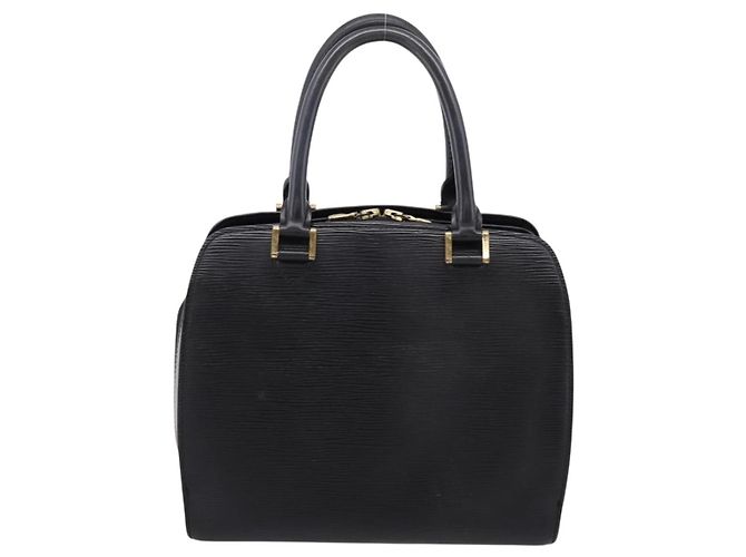 Borsa a mano LOUIS VUITTON Epi Pont Neuf Black M52052 LV Auth ka6113 Nero - vista 2