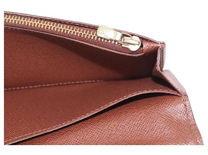 LOUIS VUITTON Monogram Portefeuille Braza Long Wallet M66540 LV Auth 203096 Monogramma - vista 11