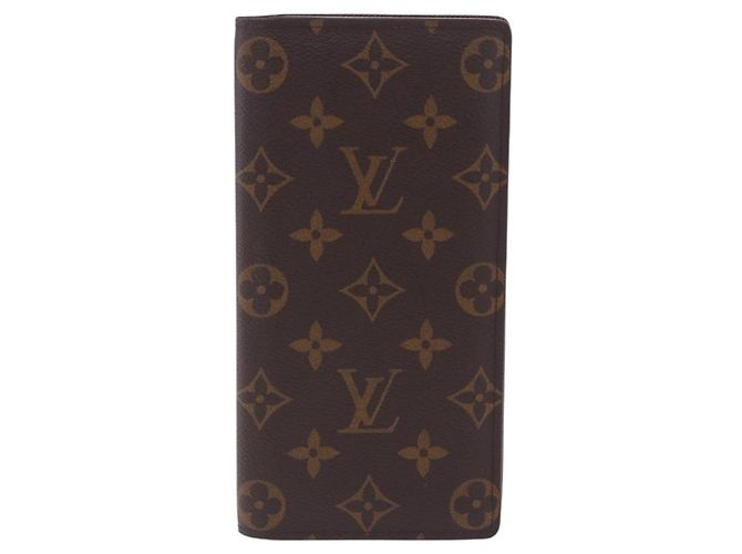 LOUIS VUITTON Monogram Portefeuille Braza Long Wallet M66540 LV Auth 203096 Monogramma - vista 13