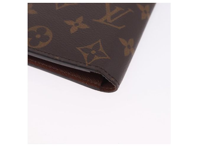 LOUIS VUITTON Monogram Portefeuille Braza Long Wallet M66540 LV Auth 203096 Monogramma - vista 16