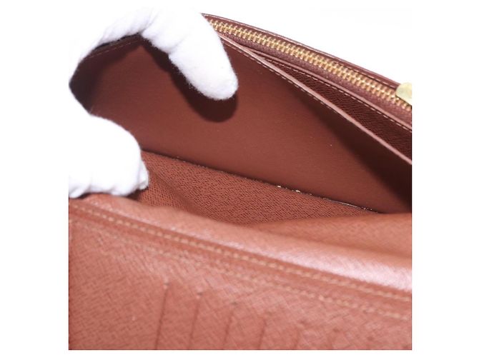 LOUIS VUITTON Monogram Portefeuille Braza Long Wallet M66540 LV Auth 203096 Monogramma - vista 19