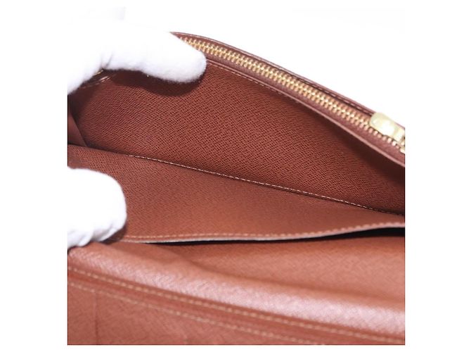 LOUIS VUITTON Monogram Portefeuille Braza Long Wallet M66540 LV Auth 203096 Monogramma - vista 20